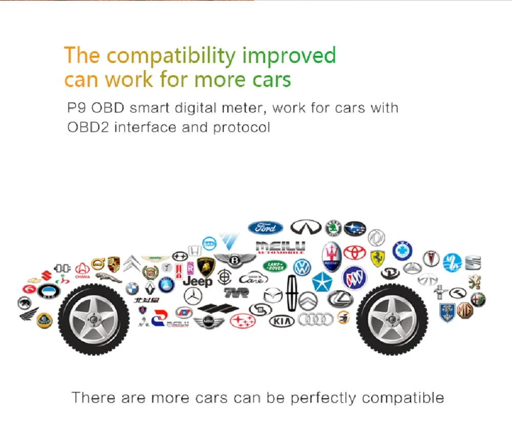 Car obd smart digital meter model p9 инструкция на русском