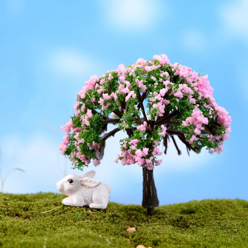 1 шт. миниатюрные деревья сказочные садовые аксессуары декоративное украшение