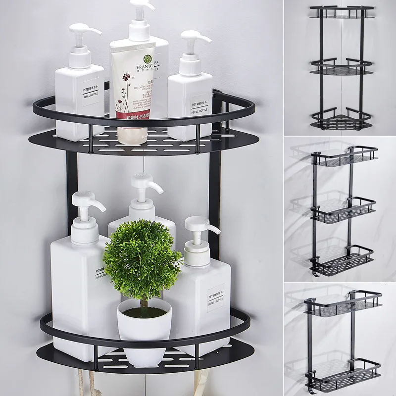 Подвесная полка для ванной комнаты в виде веерообразной сетчатой корзины|Полки