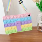 Детский противоударный силиконовый чехол для Samsung Galaxy Tab A 7, T500, T220, A 8,0, T290, A10.1, T510, S6, чехол-накладка с подставкой для планшета