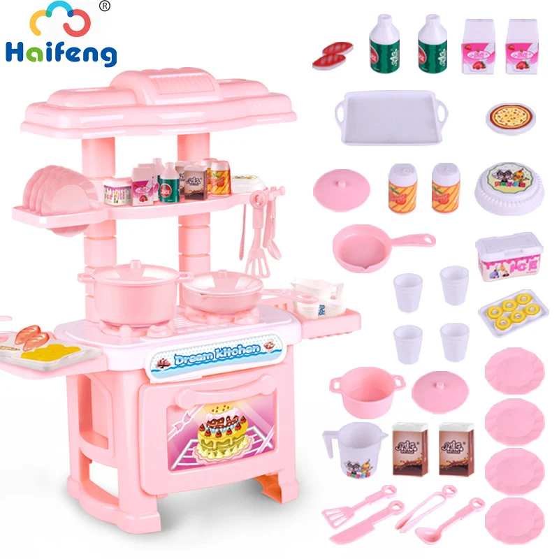 Children's Pretend Play kitchen Miniature Food kids Simulation Educational kitchen Utensils Set Toys kitchen Stuff For Girl Gift