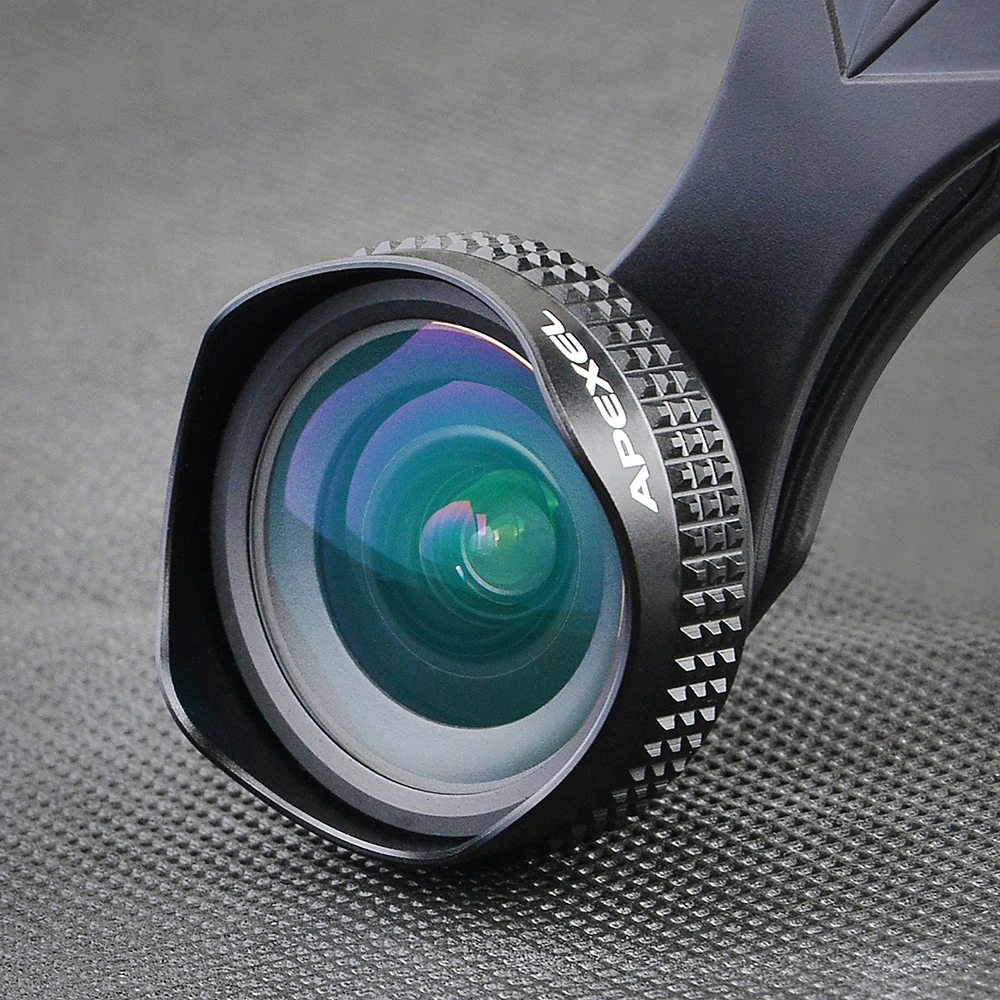 Apexel оптический Профессиональный портретный объектив HD широкоугольный для