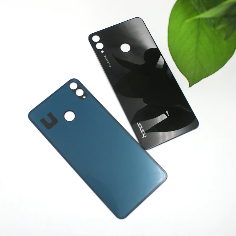 battery back cover 3d glass rear door housing panel mobile phone replacement repair parts for huawei honor 8x housing protective free global shipping