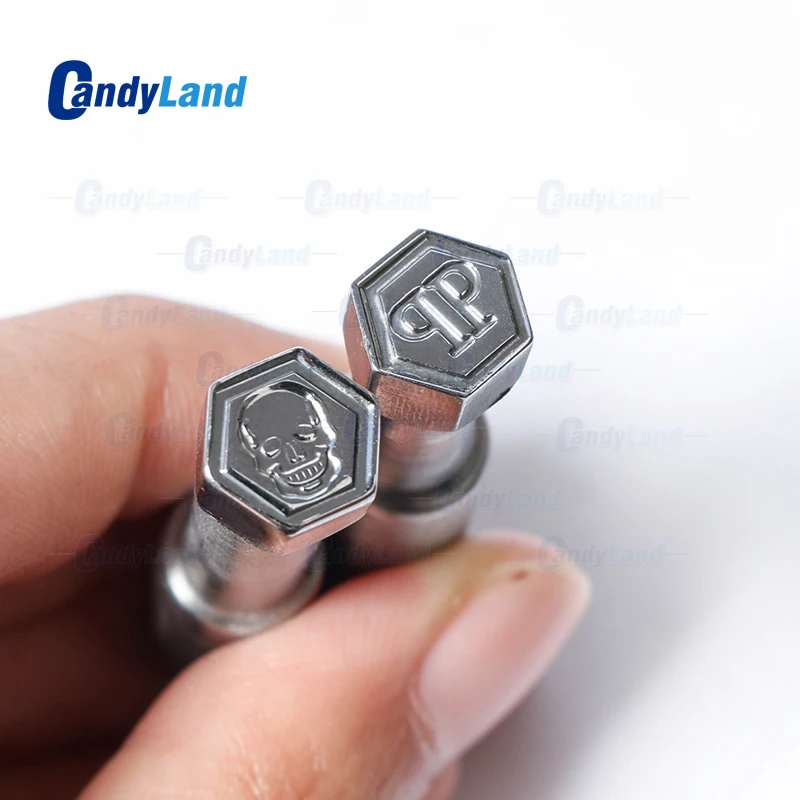 CandyLand Skull Tablet Die Pill Press Candy Punch Set Custom Logo Cast For TDP Machine |