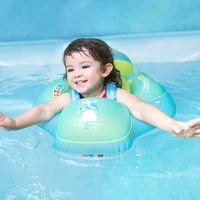 baby swimming ring seat float with inflator children inflatable circle infant armpit bathing buoy kids pool accessories