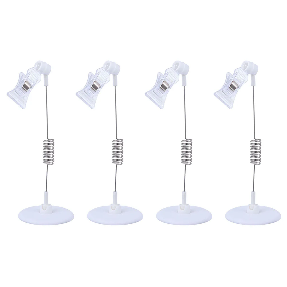 

5pcs Sign Holder Clip Label Price Tag Supermarket Display Stand Clip