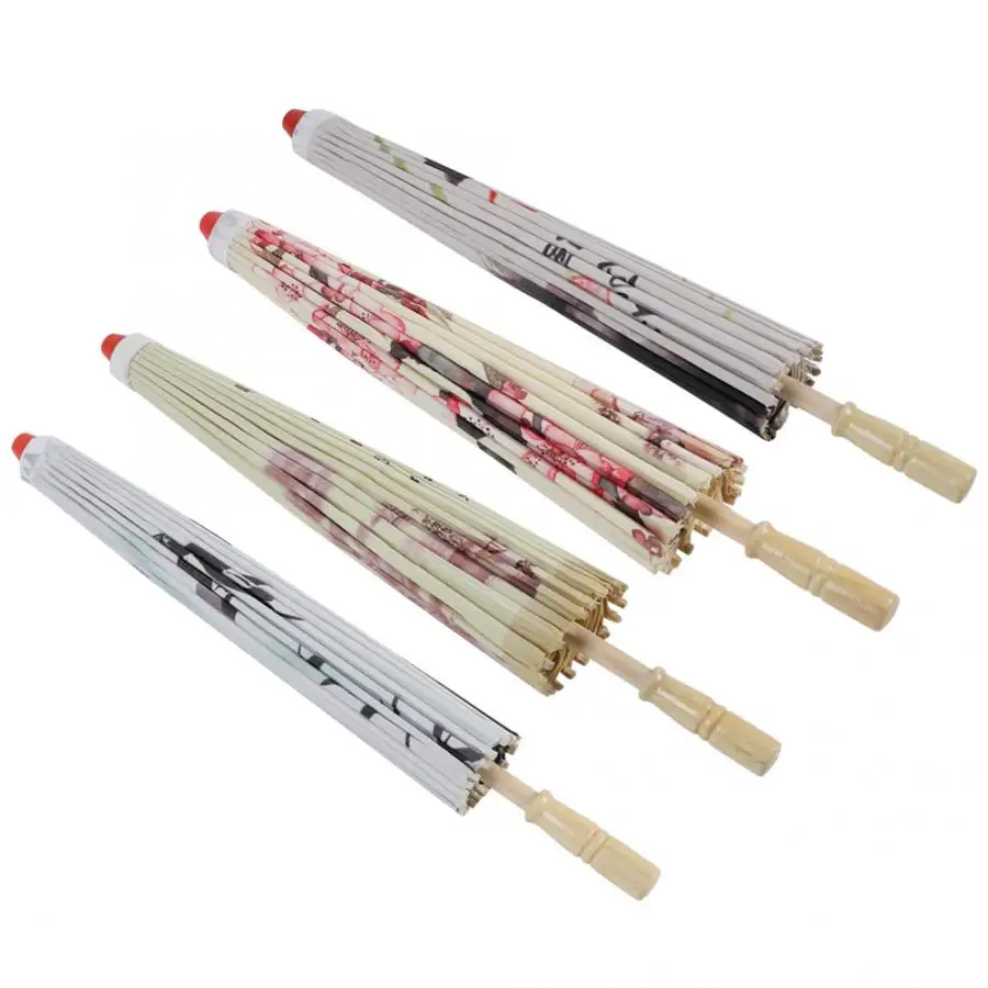 Высокое качество Зонты Китайский Стиль дизайнерский Зонт смазанный бумажный