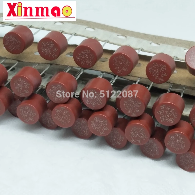 

10/50pcs 382 Slow Blow Cylindrical Fuse 250V T 0.25 0.5 0.63 0.8 1 1.25 1.6 2 2.5 3.15 4 5 6.3 8 10 A Amp For LCD TV Power PCB