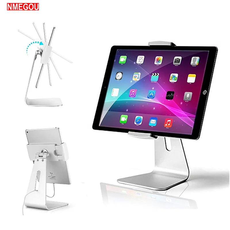 7-13 дюймов алюминиевый рабочий стол Подставка для планшета для Apple Ipad Mini 1 2 3 4 5 iPad Pro 9,7 дюймов 10,5 12,9 11 дюймов чехол