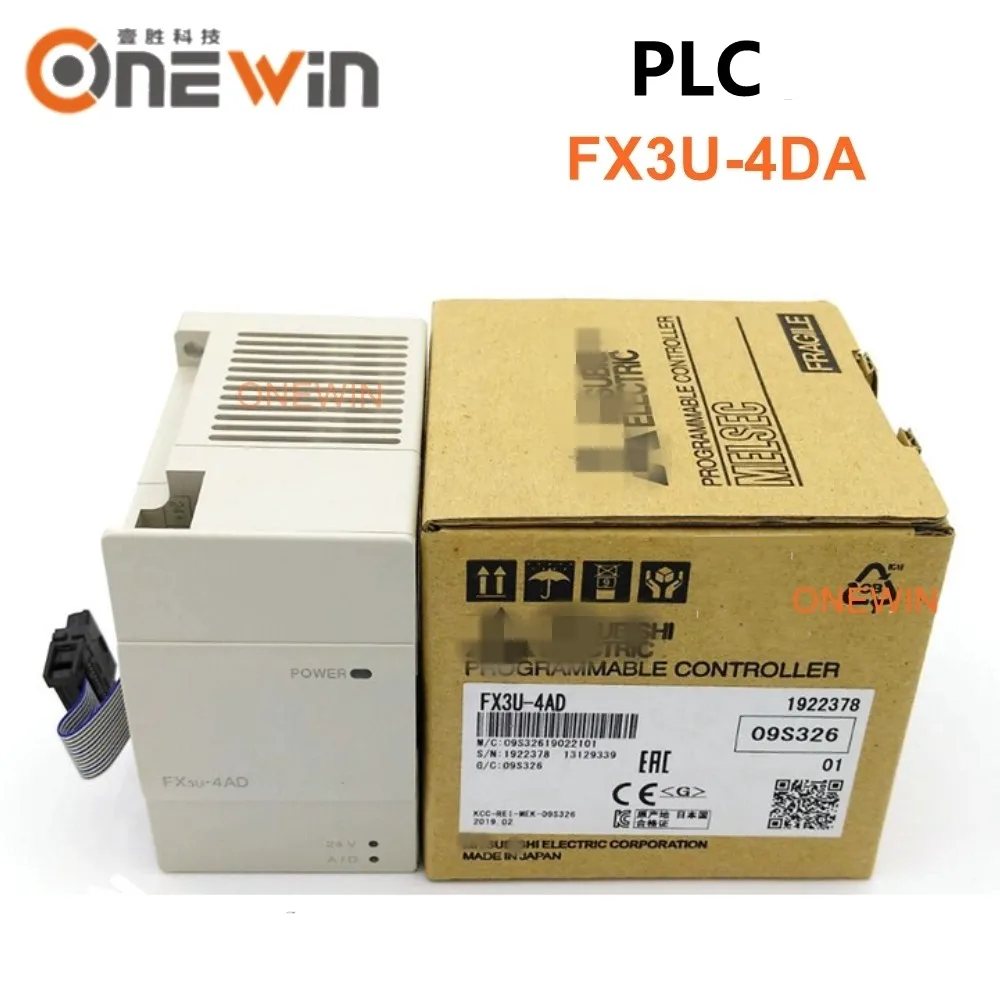 

New and Original FX3U-4DA MELSEC-F Analog 4 output Block PLC Module