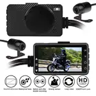 Видеорегистратор для мотоцикла SE300, широкоугольный цифровой видеорегистратор для мотоцикла с 4 стеклянными камерами и функцией заднего вида