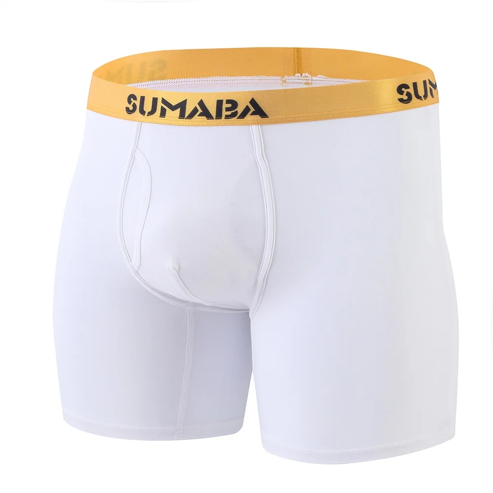 Men's Underwear Boxer Brand Shorts Breathable Solid Color Man Fashion  Multicolor Combination 3 PCS