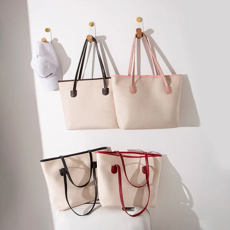 Большие вместительные женские сумки модные Лоскутные цвета искусственная кожа