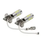 Лампа светодиодная H3, H3, H3, для противотуманных фар 5630, 10SMD, 12 В, H3, дневные ходовые огни