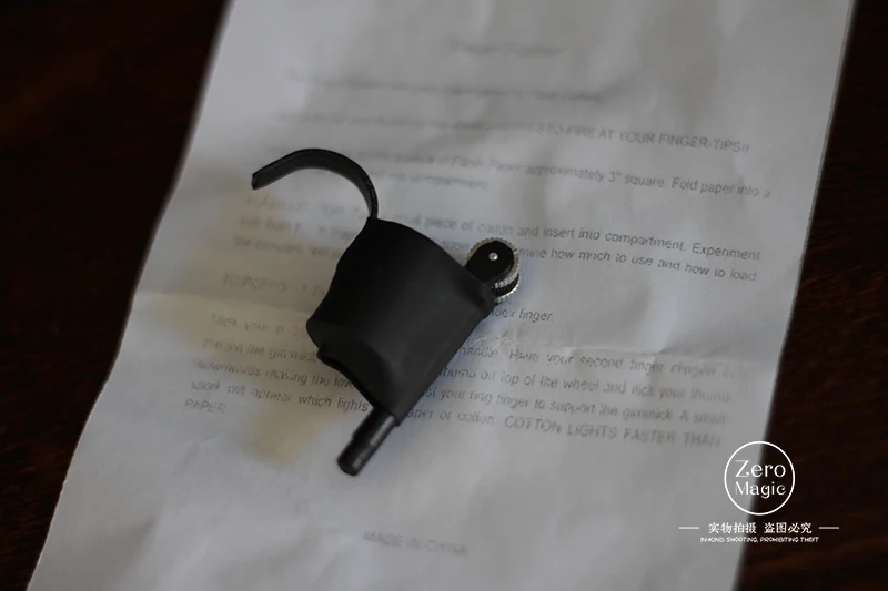 Finger Flasher Magic Trick металлическая вспышка зажигалка устройство (маленькая Artillery) Fire Prop