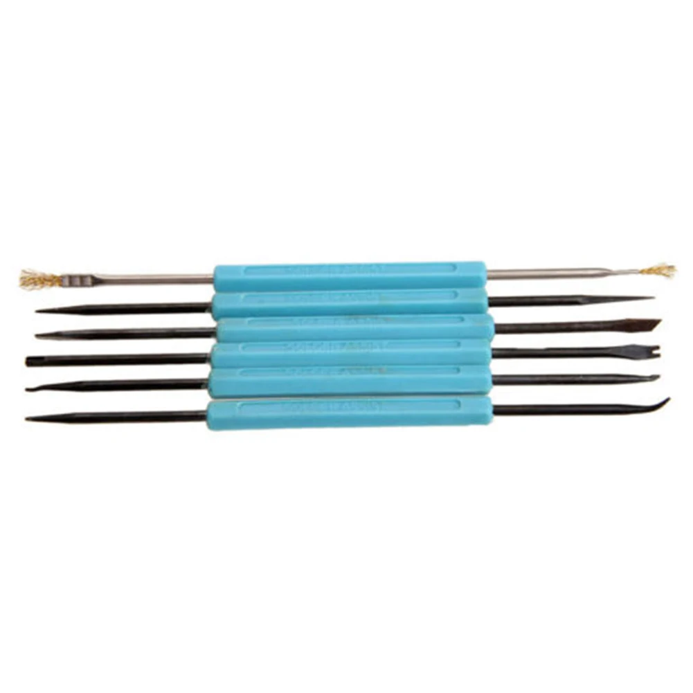 

6pcs Chrome Vanadium Steel Professional Durable Home Accessories Repair Electronic Components Assist Repair Welding Tool