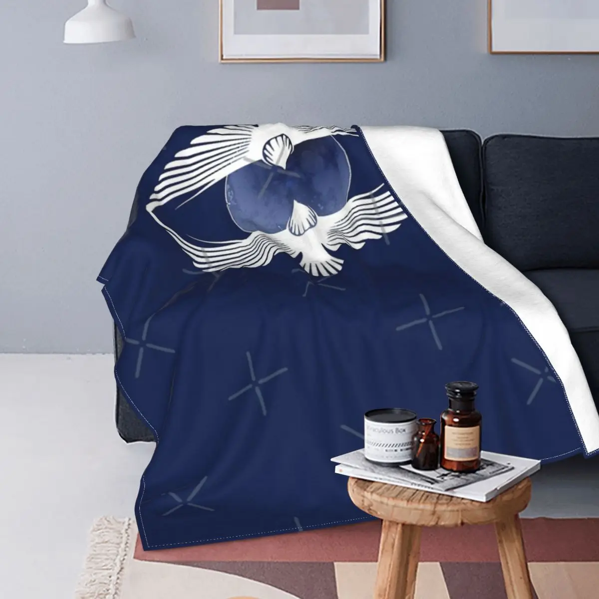 

Manta Crow's Eye Moon 2, para cama colcha a cuadros, toalla, manta de playa para Picnic, textil para el hogar de lujo