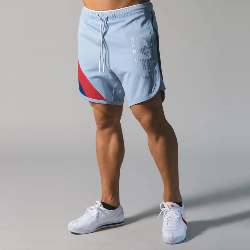 

summer workout shorts white Cool man cotton Fitness running sweatpants elastic drawstring jogger mens bermudas shorts ropa