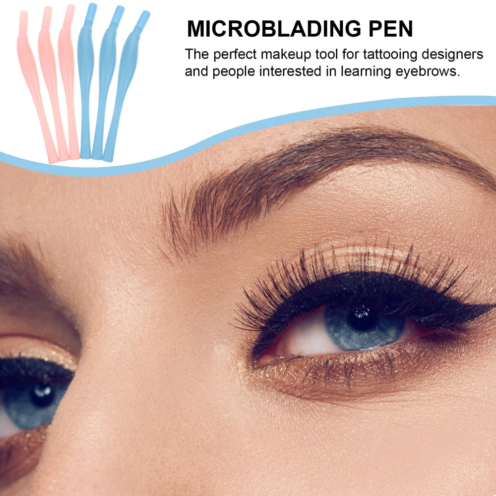 

5Pcs 12F Microblading Disposable Manual Pen Lip Pen Supplies Kit