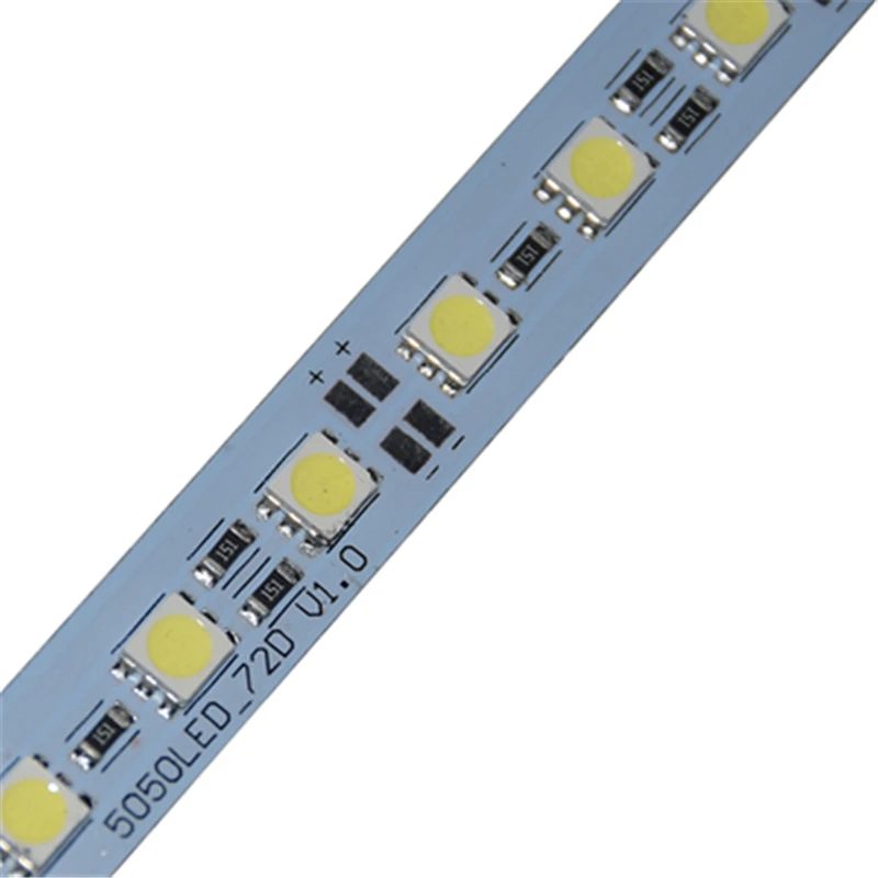 DC12V Светодиодная панель из алюминия светильник жесткой полосы SMD5050 50 см