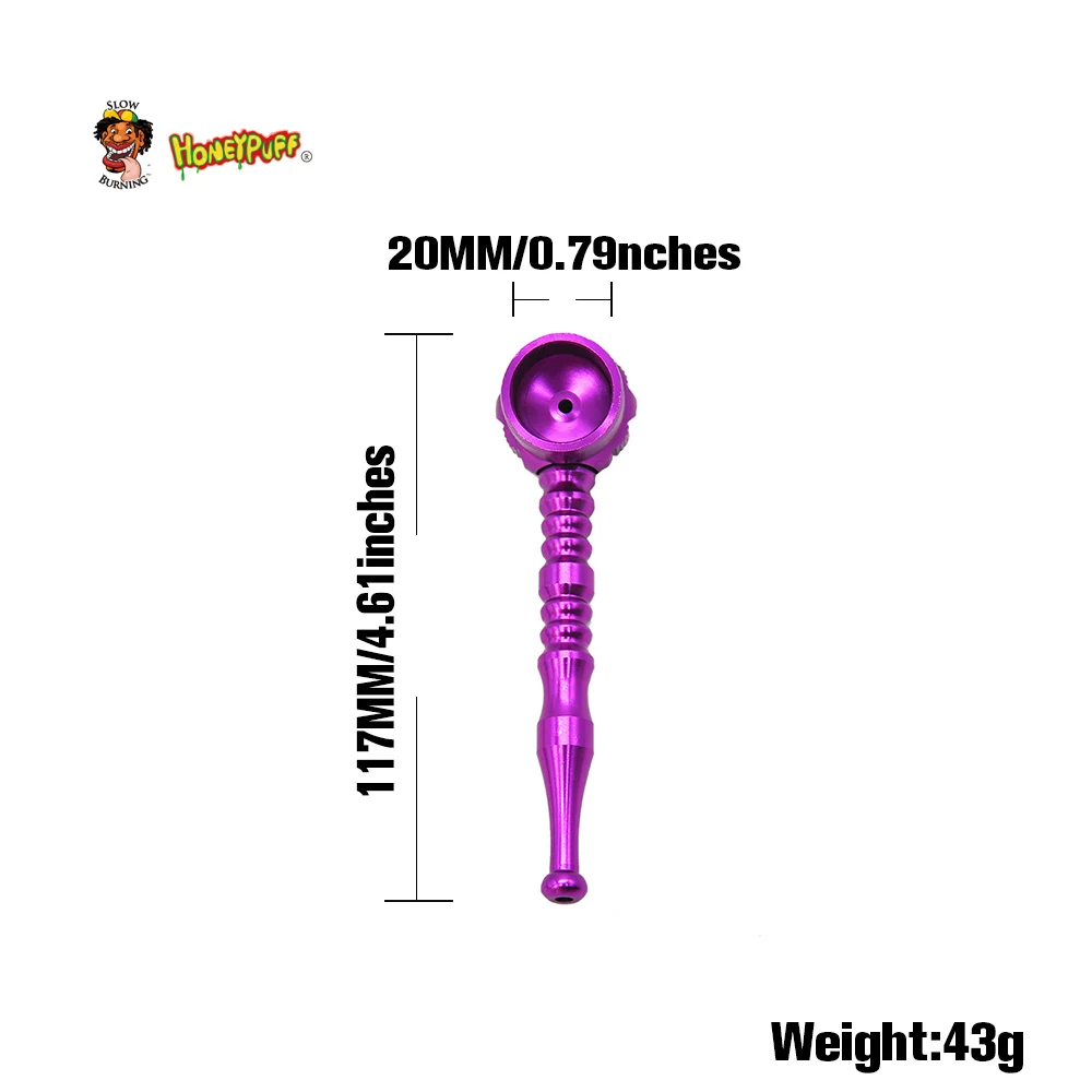 HORNET трубка для курения табака креативный Молоток дизайн 117 мм с алюминиевой