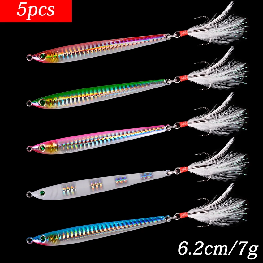 Рыболовные приманки для моря Металическая дергающаяся воблер рыболовные