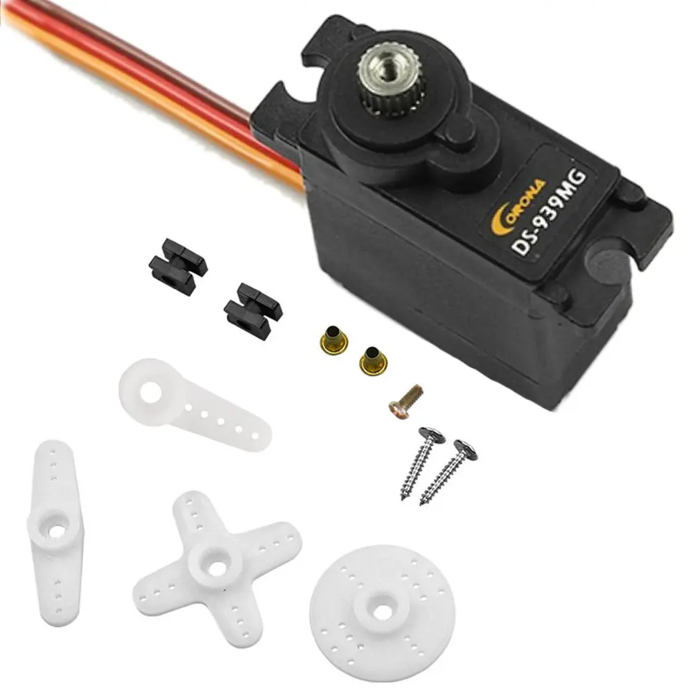 

Corona DS939MG Metal Gear Digital Servo 2.5kg / 0.14sec / 12.5g For Remote Control Airplane For Remote Control Robot Model