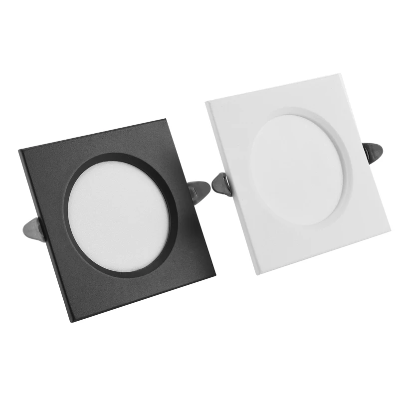 9 Вт 12 15 Железный точечный светодиодный светильник белый/черный корпус