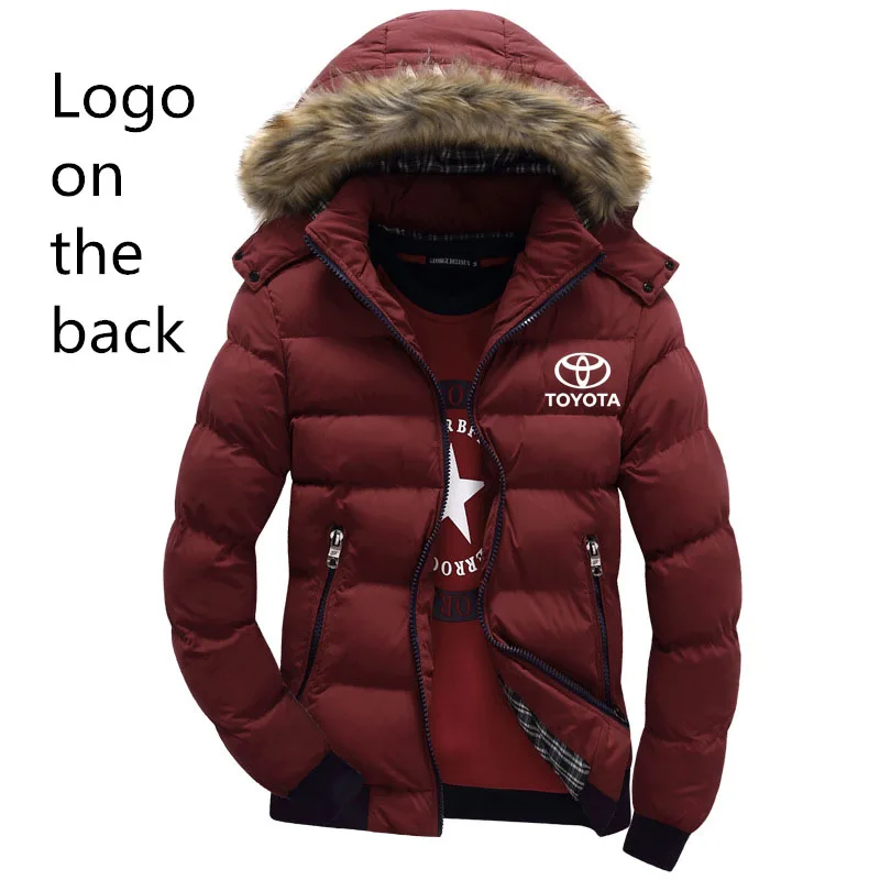 

New Personality Men Hoodies Toyota Car Logo Sweatshirt Spring Autumn Cotton Mens Zipper Hoodie Jacket Simple Delicate Man Hooded