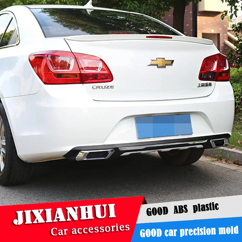 Для Cruze Body kit спойлер 2015-2016 для Chevrolet ABS задний передний бампер диффузор защитные