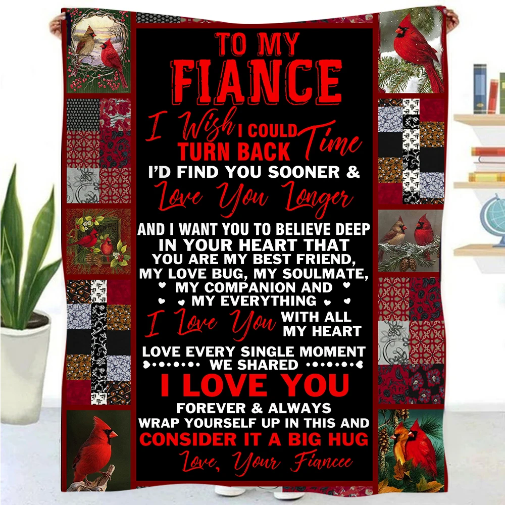 

to My Husband from Wife I Wish I Could Turn Back The Clock I'd Find You Sooner and Love You Longer Front Print Throw Blanket