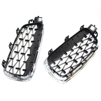 plated meteor abs plastic trim grill car modified diamond grille racing grills for bmw 3 series f30 f35 2012 2017