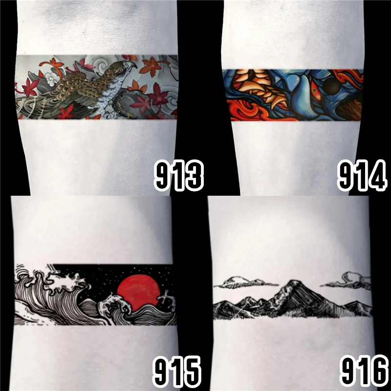 10 шт. Временные татуировки изготовленные на заказ чехол для телефона руку