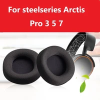 replacement earpads for steelseries arctis pro 3 5 gaming headset sheep skin ear pads cushions earmuff cover noise cancelling