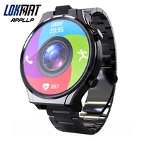 lokmat appllp pro android smart watch phone 2 1 inch full round touch screen rotating13m camera wifi 4g network smartwatches