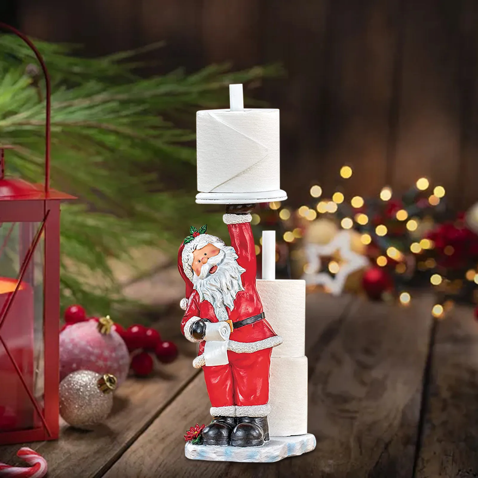 Держатель для бумажных полотенец Санта-Клаус | Дом и сад