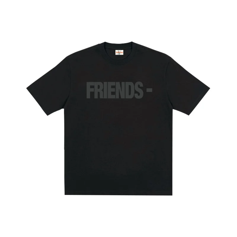

VLONE TRENDY Short-sleeved Men's POP UP Black Friday Ins Tide Brand FRIENDS Loose Summer T-shirt Tee