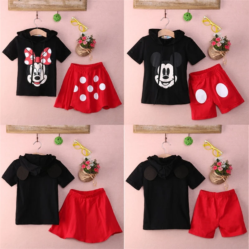 Комплект одежды с Микки Маусом для мальчиков и девочек детский хлопковый свитер