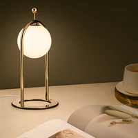 nordic minimalist desk lamp vintage creativity light luxury table lamp night lights abajur para quarto study accessories dk50dl