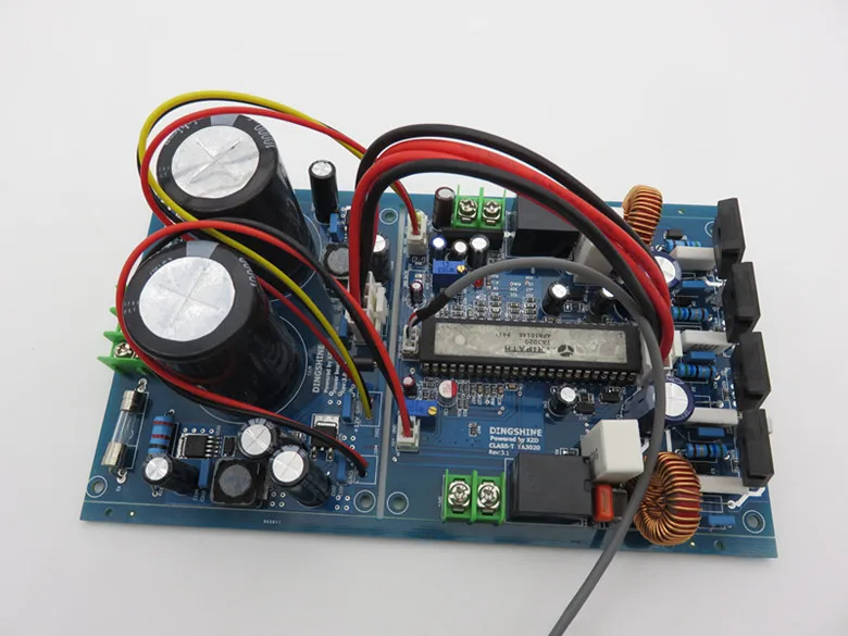 TA3020 класс T цифровой аудио усилитель плата двойной AC28V 175 Вт * 2 2,0 канала HiFi высокой точности усилитель доска