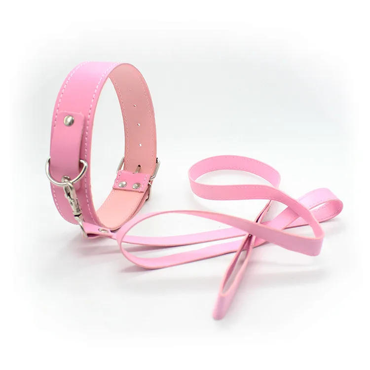 Ошейник и поводок Loverkiss AAA из искусственной кожи секс игрушка для взрослых пар