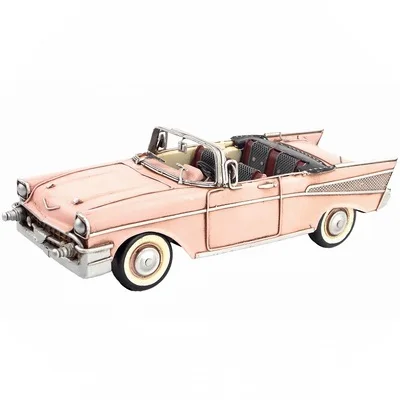 Модель автомобиля из кованого железа винтажная модель Chevrolet Bel Air Классический