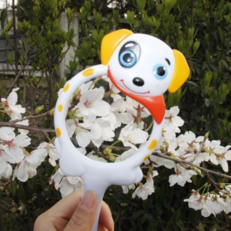 Baby Learning Toy Wood Cutely Magnifying Glass For Children Educational Exploring Ability Developing Girl Boy | Игрушки и хобби