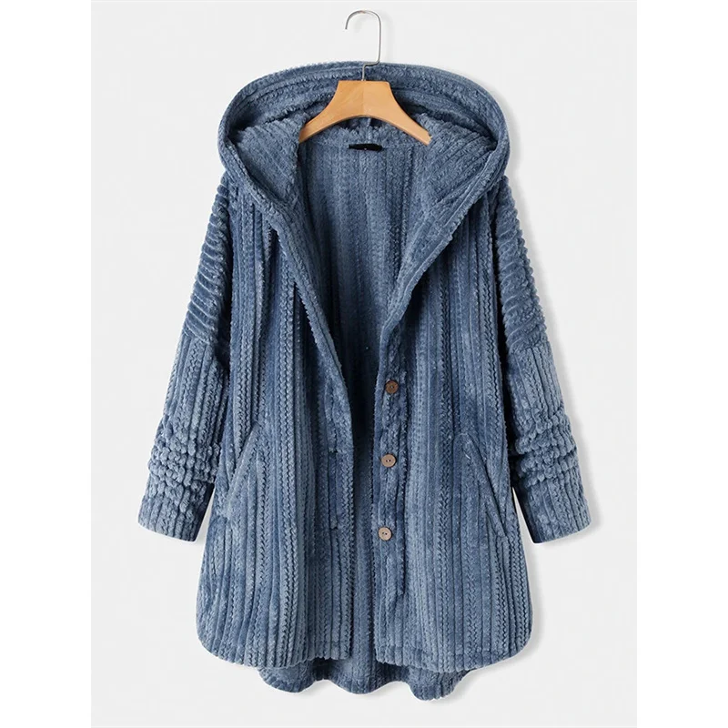

Red Jacket Women 2021 New Autumn Winter Plus Size 5XL Loose White Gray Black Tops Fashion Casual Keep Warm Hooded Coat GH570