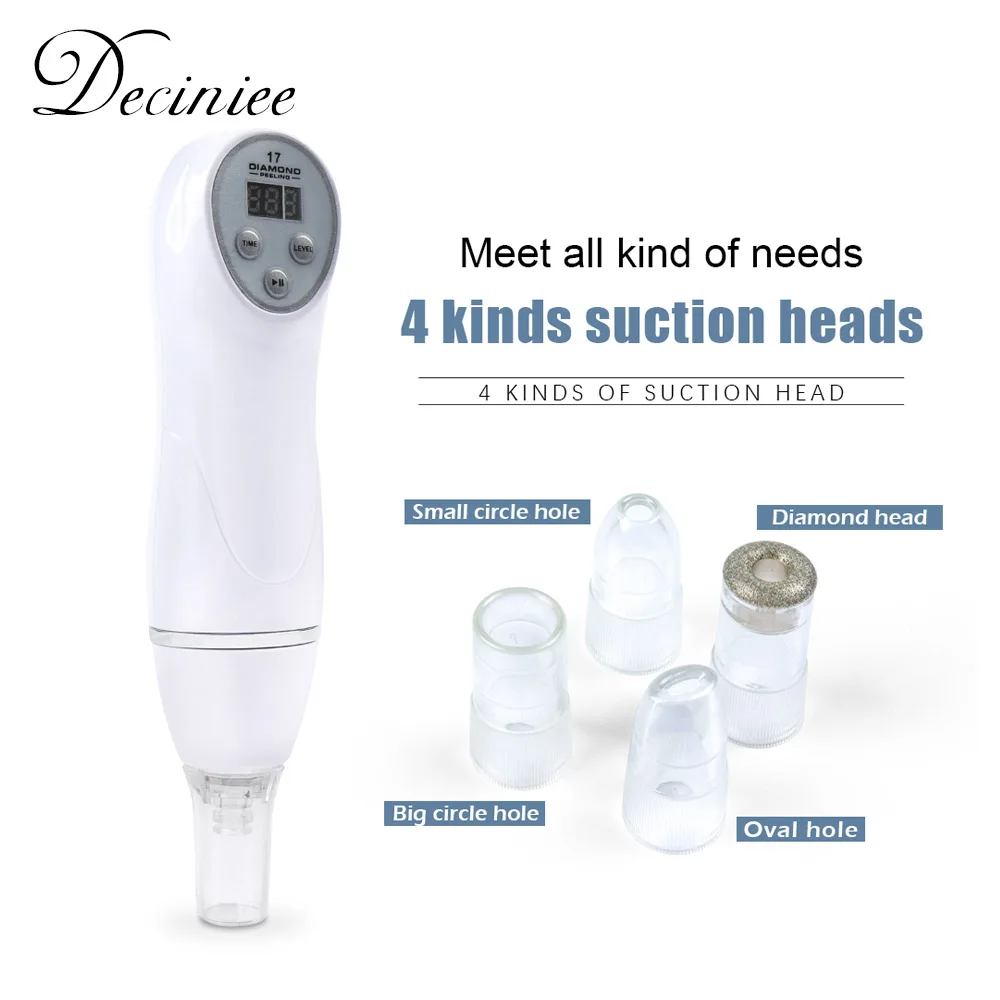 Дешевые 6 подсказок портативный микродермабразия алмазный пилинг устройство