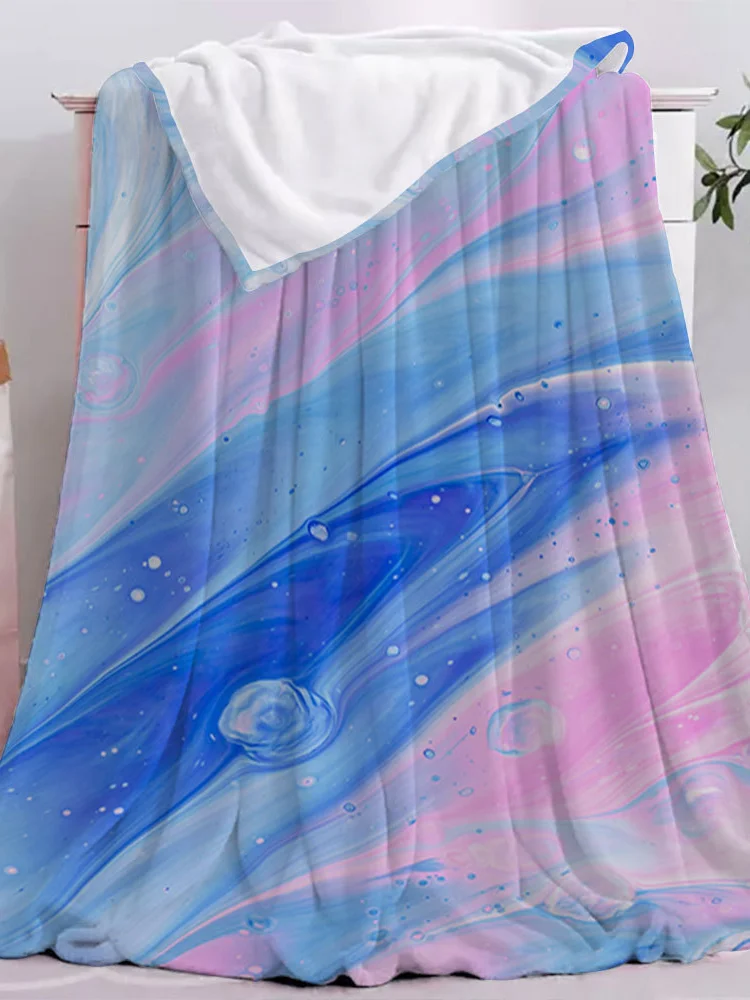 

Bedding Modern Simple Style Art Series Children's Lunch Break Blanket Sofa Blanket Flannel Blanket