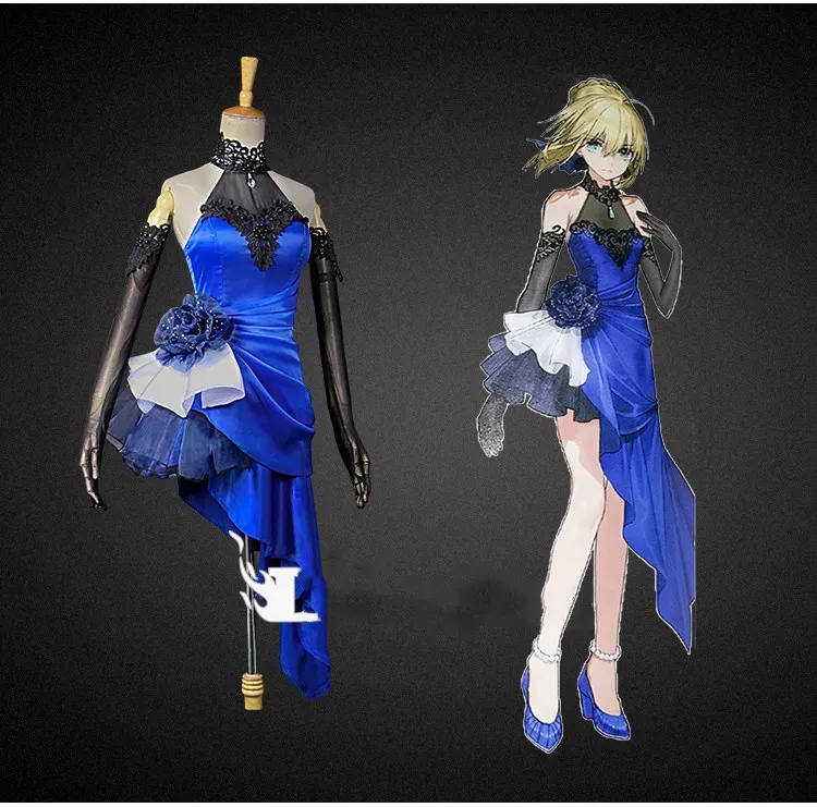 

Костюм для косплея из японского аниме Fate Stay Night Altria Pendragon, костюм для косплея Fate/extella Saber Arturia Pendragon, маскарадный костюм