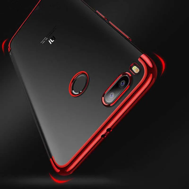 Прозрачный Ультратонкий чехол для xiaomi 6 8 se mix 2 2s 3 TPU силиконовый телефона Note 5 pro