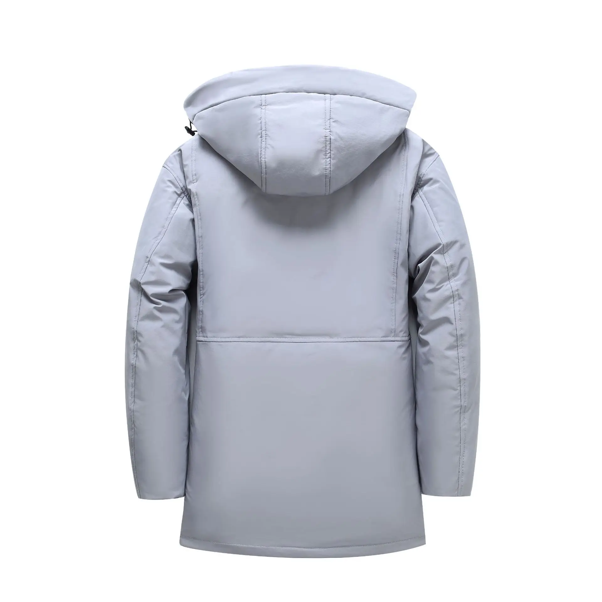 Man Winter Fashion Casual Hooded Thickening Warm  White Duck Down Jacket Upscale Boutique Hooded Down Coat enlarge