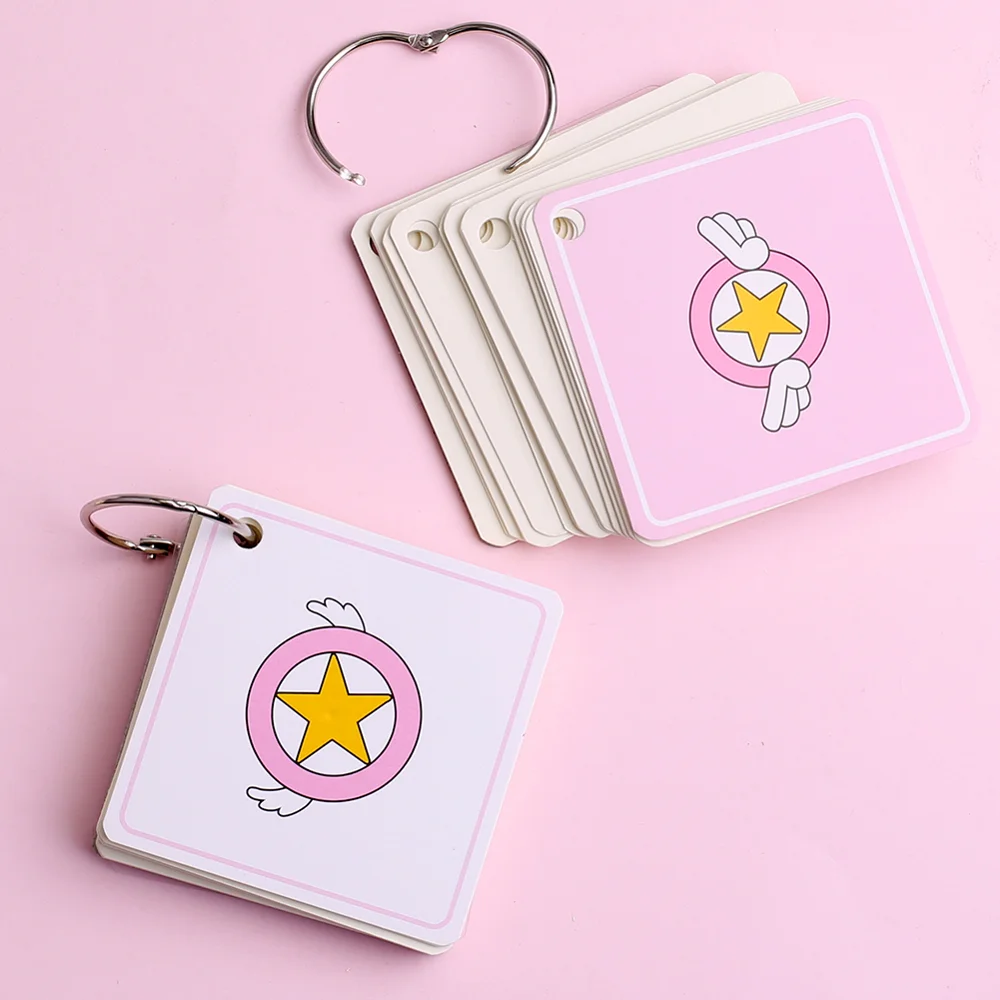 Kawai Wing Star Memo Pad липкое кольцо в виде ноты Binder Paper Cute Flash Card Study Student канцелярские